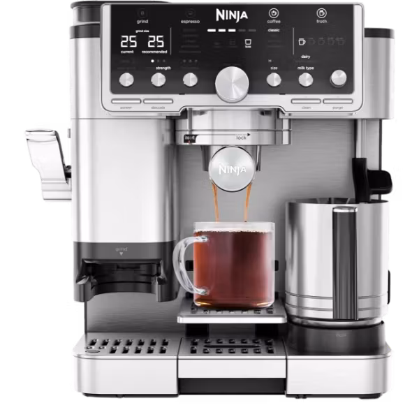 Ninja ES701EU Luxe Semiautomatisk kaffemaskin Rostfritt