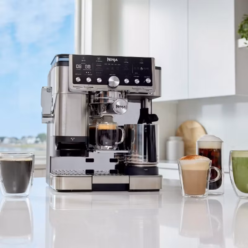 Ninja ES701EU Luxe Semiautomatisk kaffemaskin Rostfritt