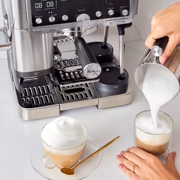 Ninja ES701EU Luxe Semiautomatisk kaffemaskin Rostfritt