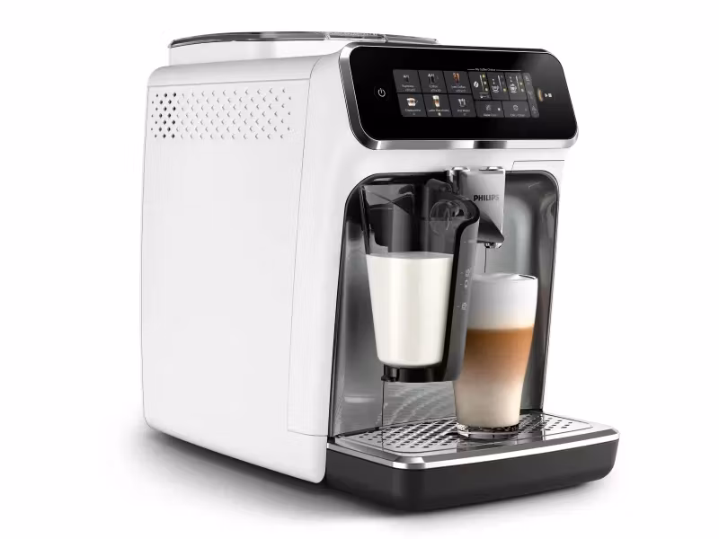 Philips 3300 series EP3343 Automatisk kaffemaskin Vit