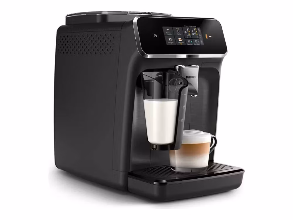 Philips 2300 LatteGo EP2330/10 Helautomatisk kaffemaskin Svart