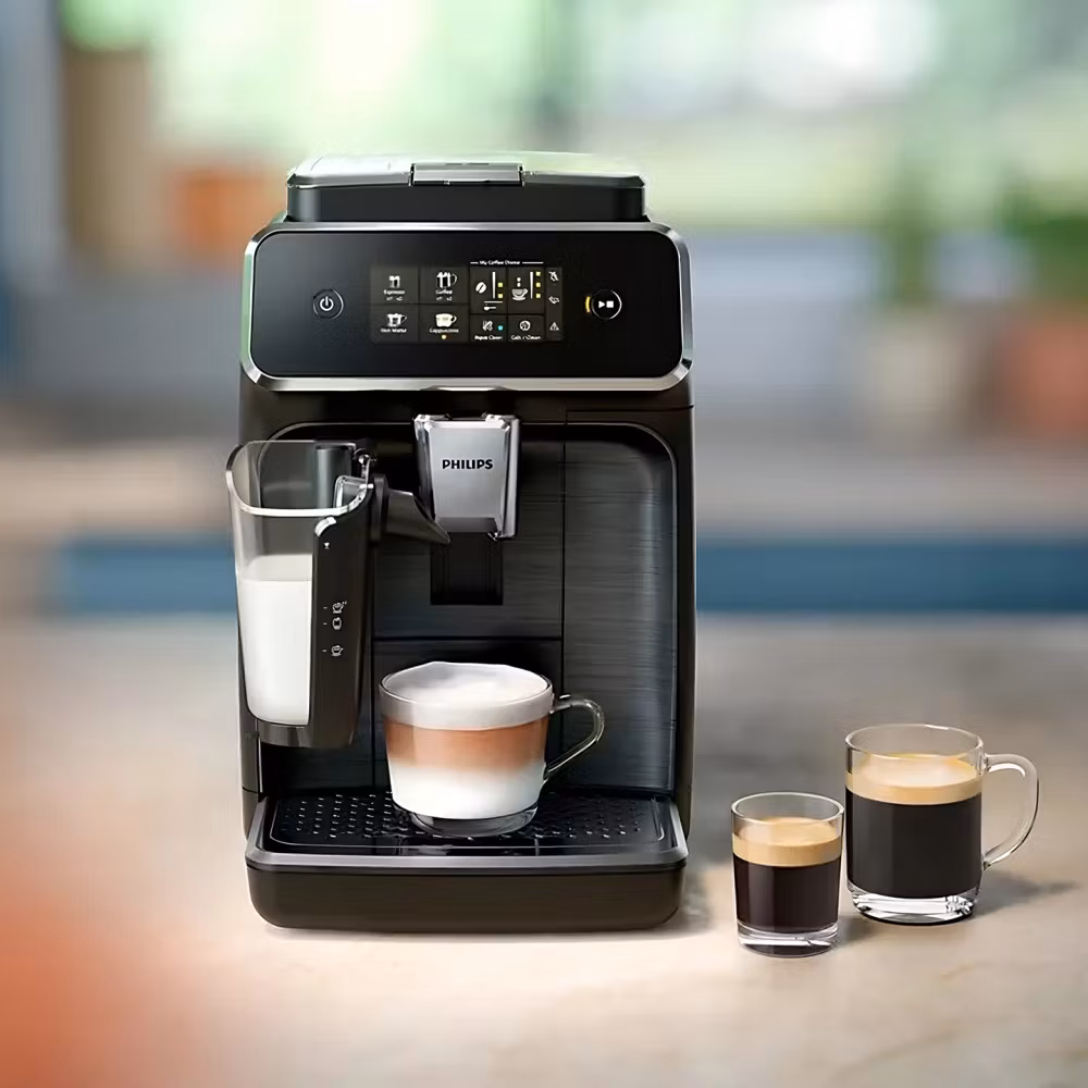 Philips 2300 LatteGo EP2330/10 Helautomatisk kaffemaskin Svart