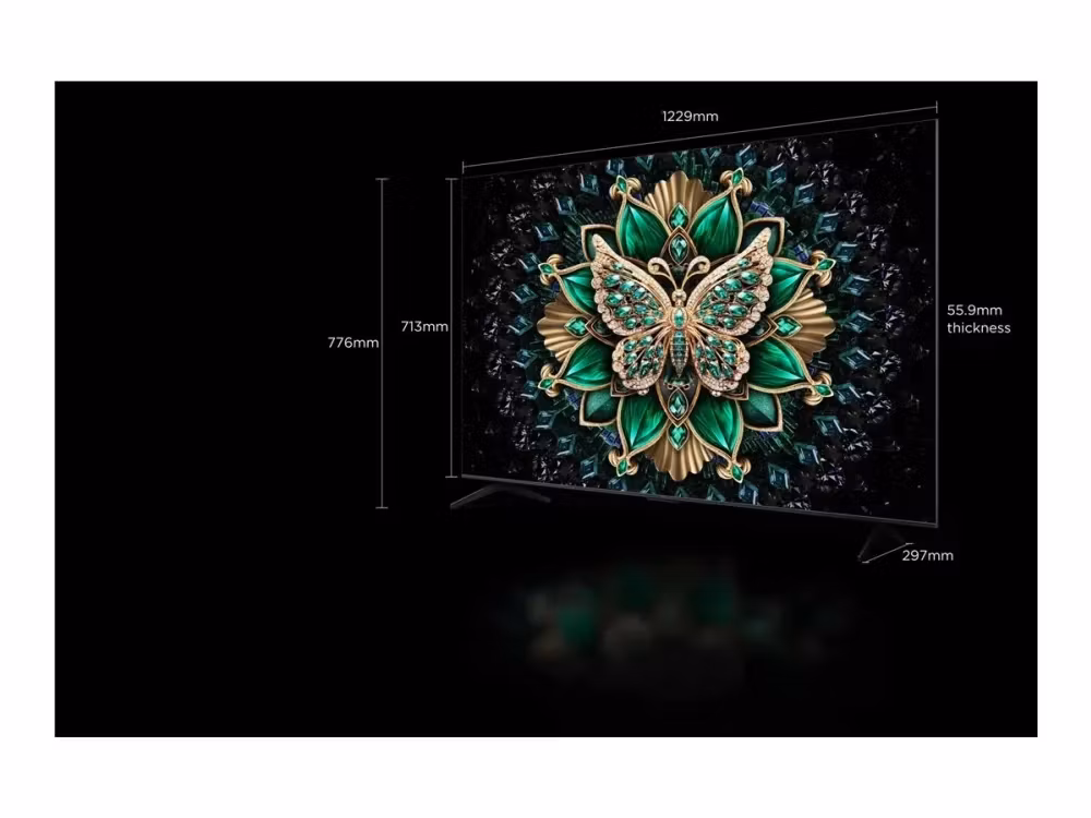 TCL 55C6K 55" 4K UHD Quantum Dot Mini-LED Smart TV