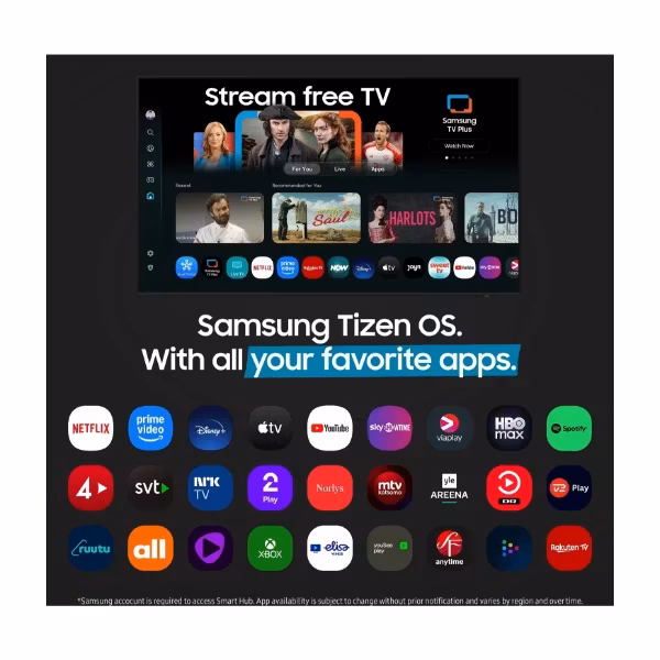 Samsung Neo QLED QN80F (2025) 55" 4K UHD Quantum Mini LED Smart TV