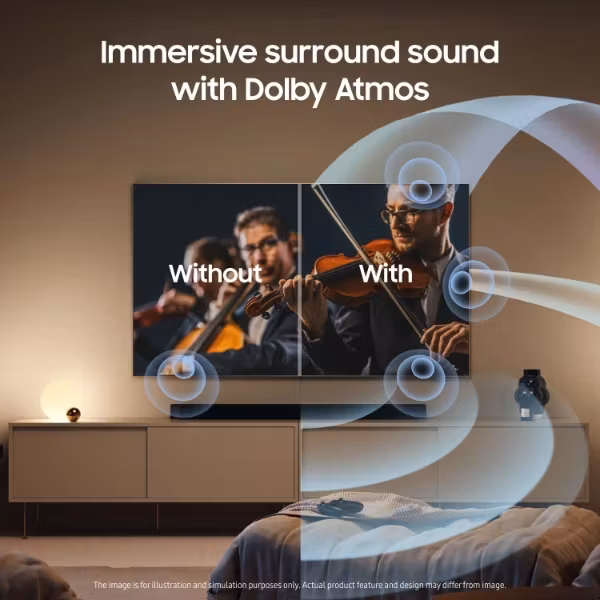 Samsung Neo QLED QN80F (2025) 55" 4K UHD Quantum Mini LED Smart TV