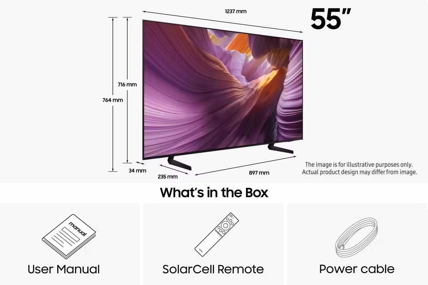 Samsung 55" S85F 4K OLED TV Smart TV (2025)