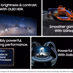 Samsung 55" S85F 4K OLED TV Smart TV (2025)