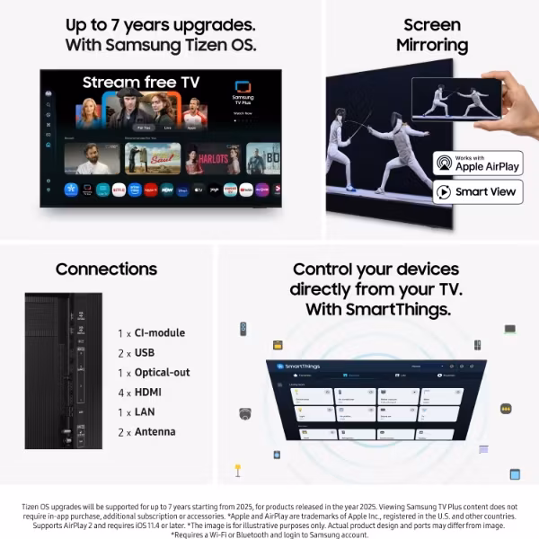 Samsung 50" 4K UHD Quantum Mini LED Smart TV