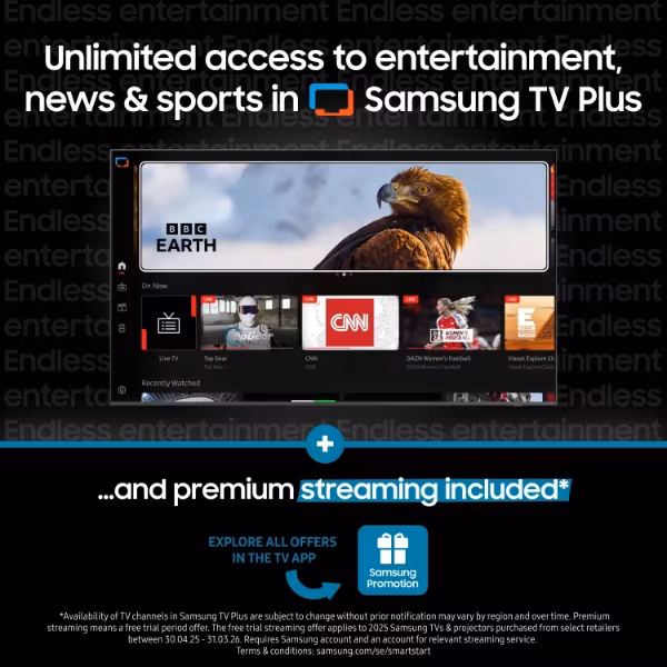 Samsung 50" 4K UHD Quantum Mini LED Smart TV