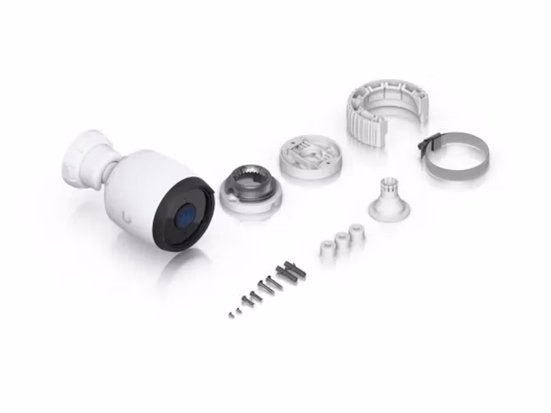 Ubiquiti G6 Bullet, övervakningskamera vit, 4K, PoE