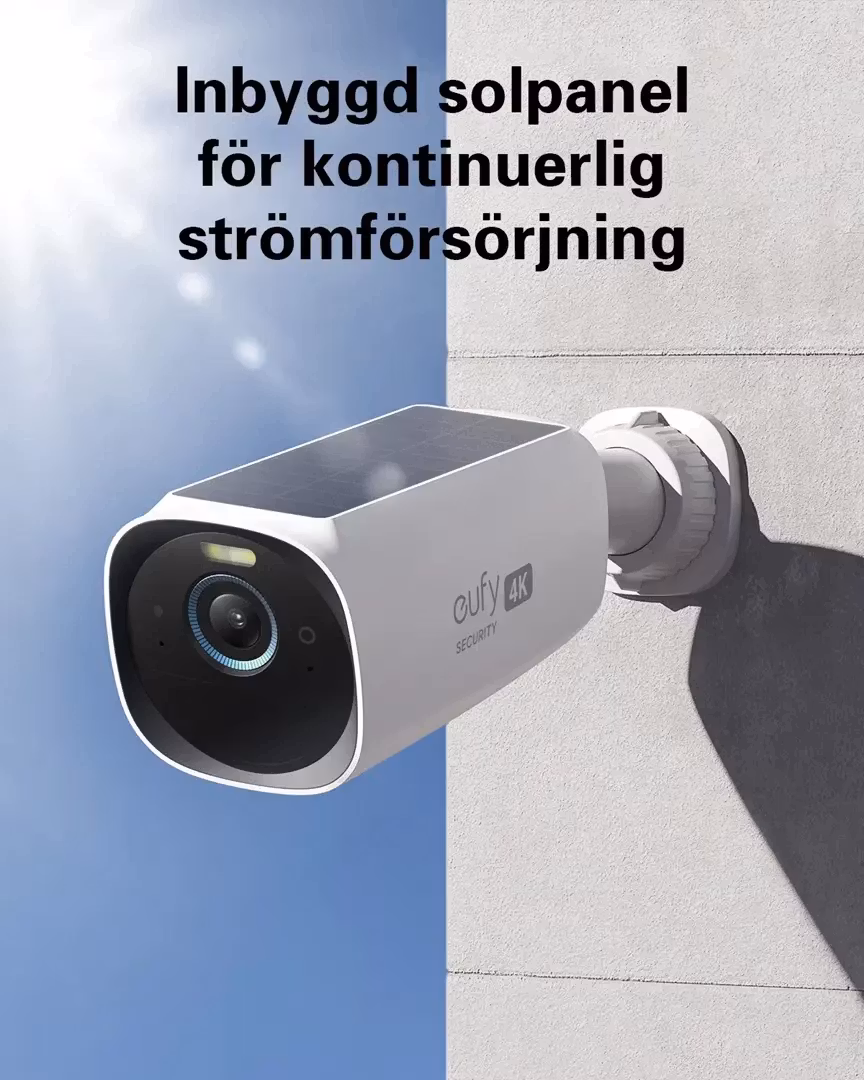 Eufy S330 eufyCam 3 säkerhetskamera (2-pack)