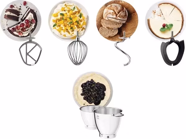 Kenwood Titanium Chef Patissier XL KWL90.004SI Köksmaskin 7liter 1400W