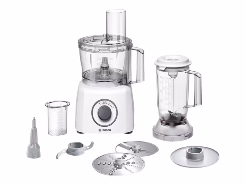 Bosch MultiTalent 3 MCM3100W 2.3liter 800W Vit/grå