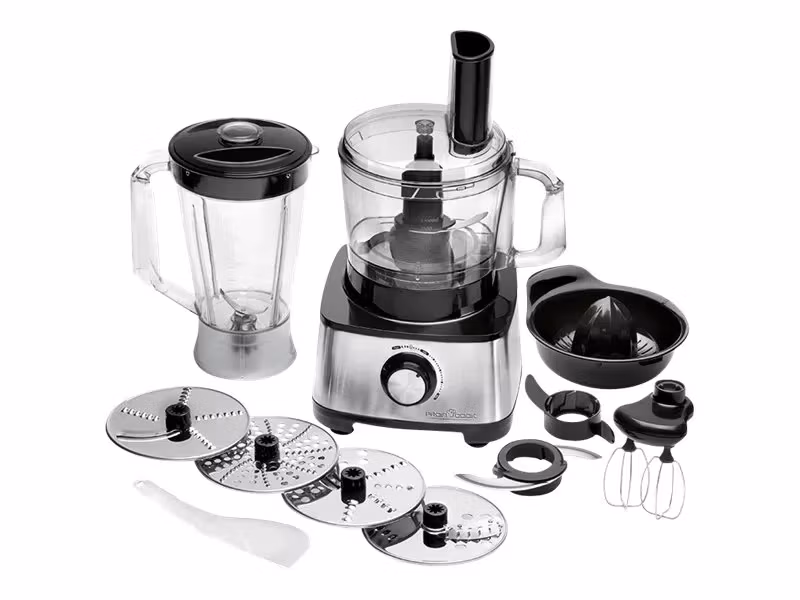 ProfiCook PC-KM 1063 Matberedare 1.2liter 1200W Rostfritt stål/svart