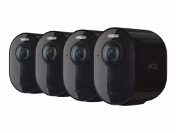 Arlo Ultra 2 Säkerhetssystem med 4 Kameror Svart