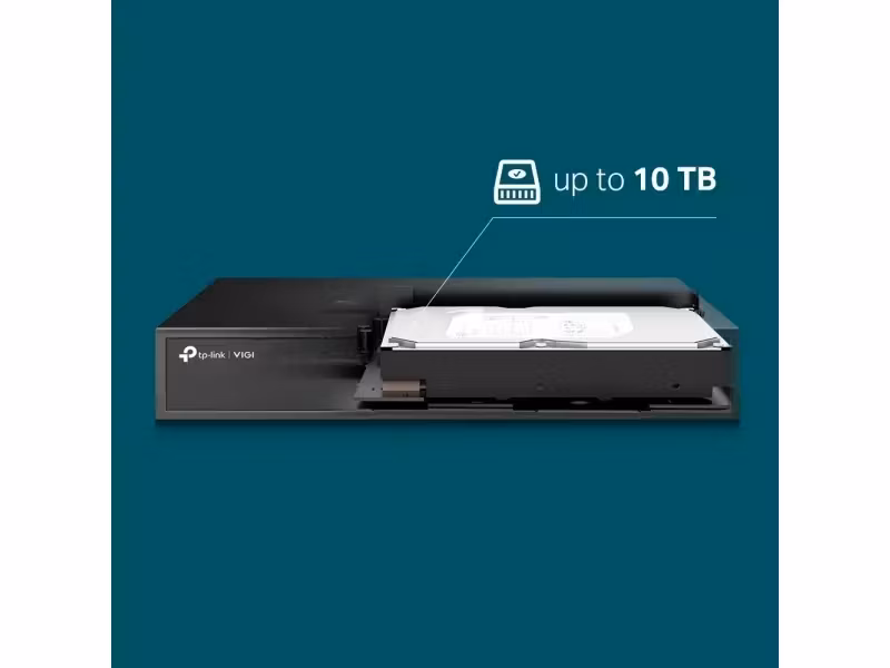 TP-Link VIGI NVR1016H 16-kanaler Nätverksvideoinspelare