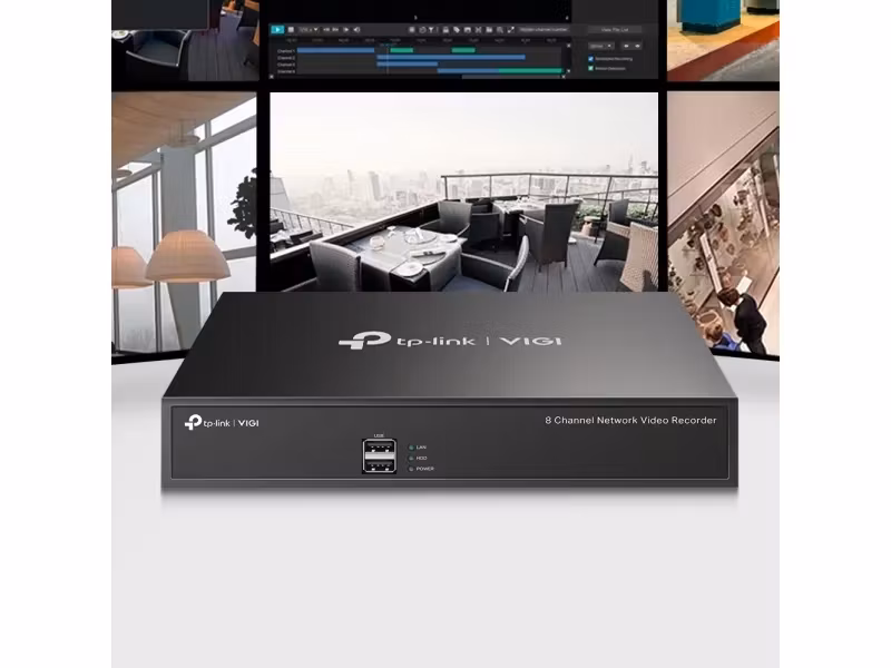 TP-Link VIGI NVR1016H 16-kanaler Nätverksvideoinspelare