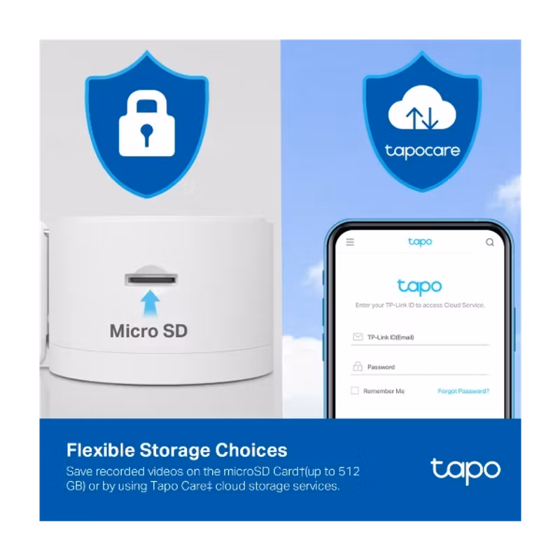 TP-Link Tapo C125 Övervakningskamera Vit