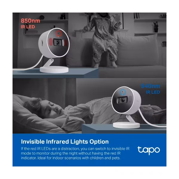 TP-Link Tapo C125 Övervakningskamera Vit