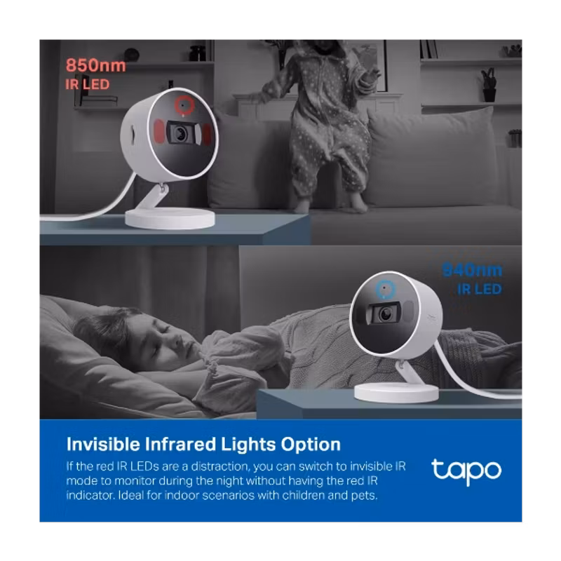 TP-Link Tapo C125 Övervakningskamera Vit