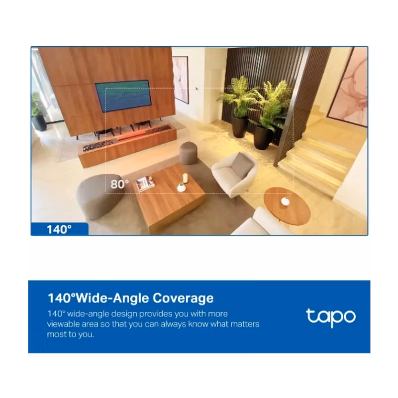 TP-Link Tapo C125 Övervakningskamera Vit