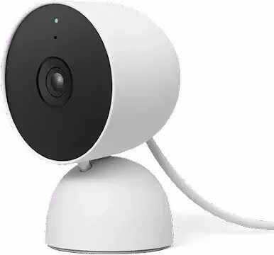 Google Nest Cam Nätverksövervakningskamera Vit