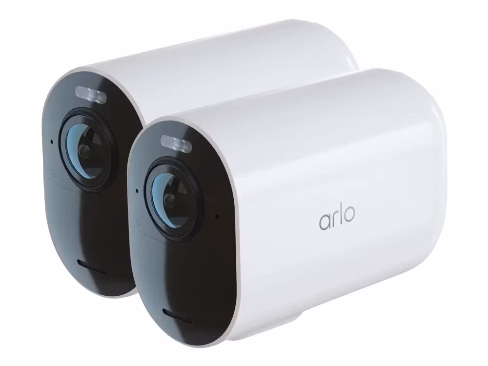 Arlo Ultra 2 XL Övervakningskamera 2-pack Vit