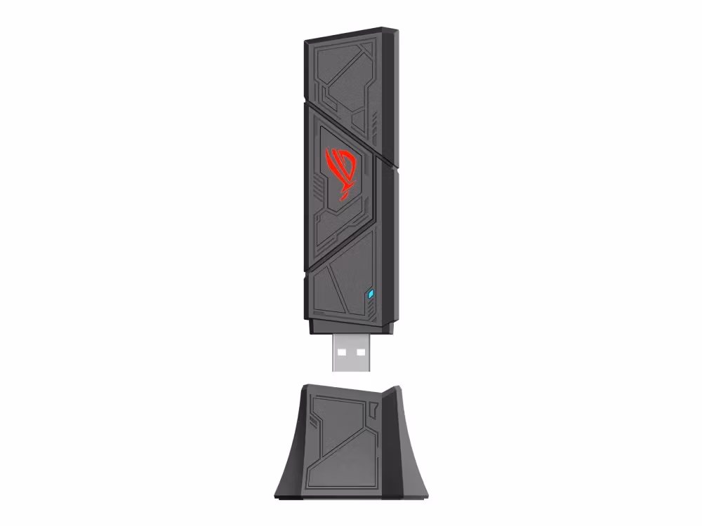 ASUS ROG USB-BE92 Trådlös router Wi-Fi 7 USB Adapter