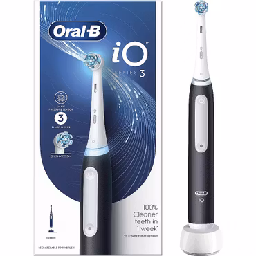 Oral-B iO Series 3 Eltandborste Matt Svart