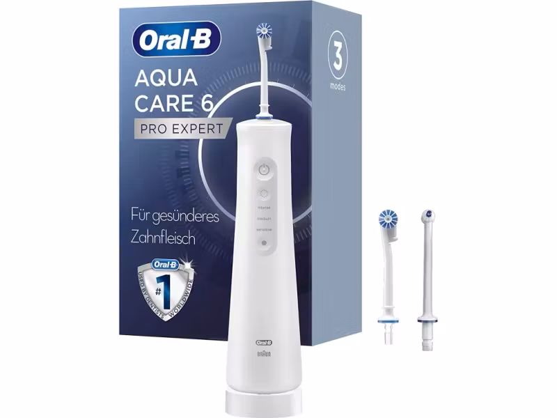 Oral-B Aquacare 6 Pro-Expert Munsköljare Vit