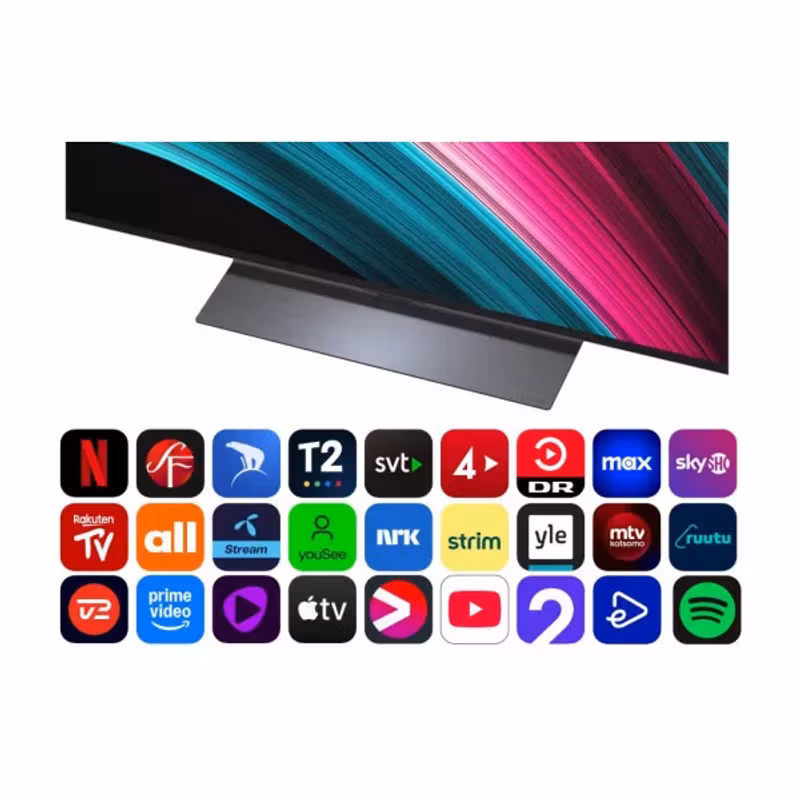 LG OLED55C51LA 55" 4K UHD OLED TV OLED evo AI Smart TV