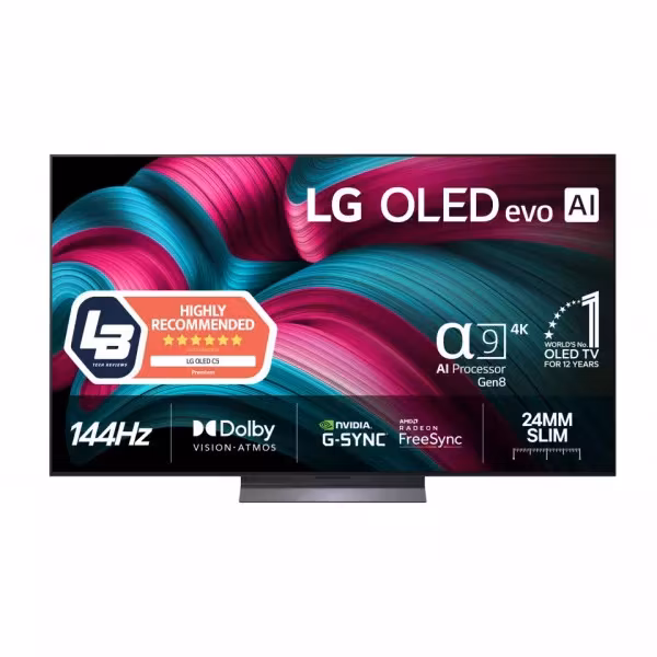 LG OLED55C51LA 55" 4K UHD OLED TV OLED evo AI Smart TV