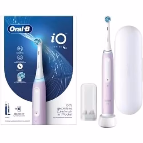 Braun Oral-B iO Series 4 Eltandborste Lavendel