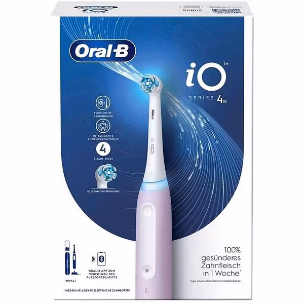 Braun Oral-B iO Series 4 Eltandborste Lavendel