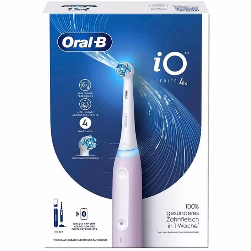 Braun Oral-B iO Series 4 Eltandborste Lavendel