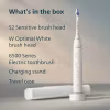 Philips Sonicare 6500 series HX7410 Eltandborste Vit