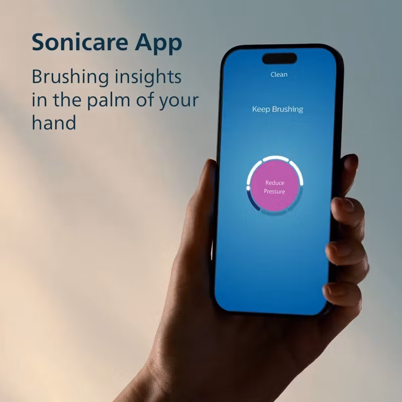 Philips Sonicare 6500 series HX7410 Eltandborste Vit