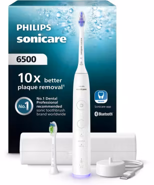 Philips Sonicare 6500 series HX7410 Eltandborste Vit