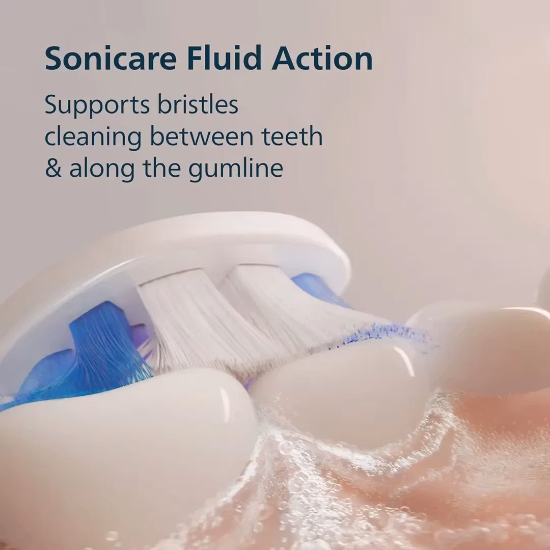 Philips Sonicare 6500 series HX7410 Eltandborste Vit