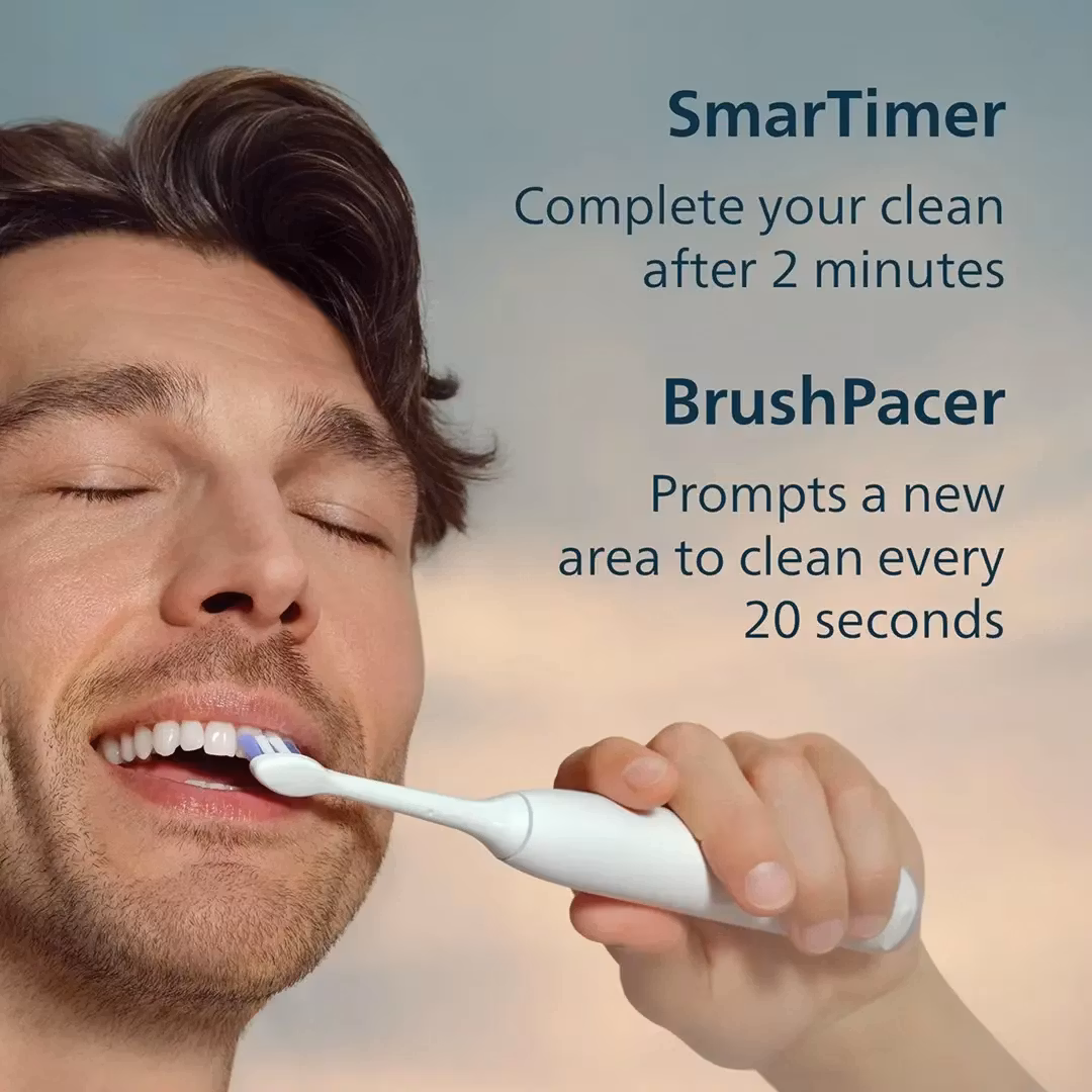 Philips Sonicare 6500 series HX7410 Eltandborste Vit