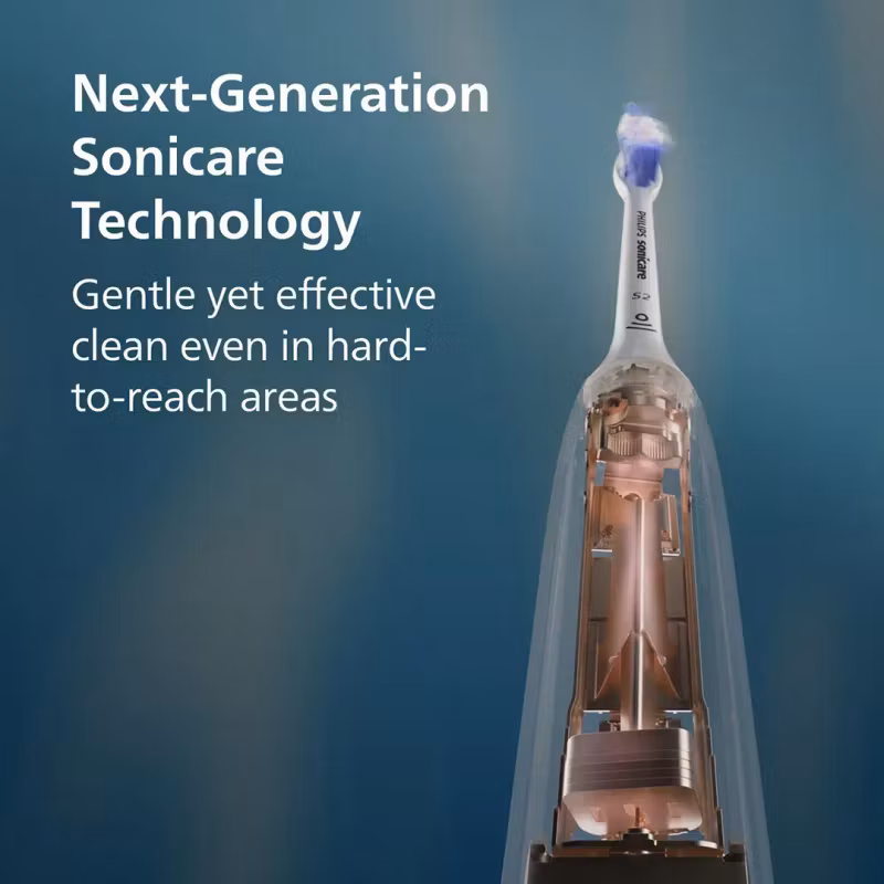 Philips Sonicare 6500 series HX7410 Eltandborste Vit