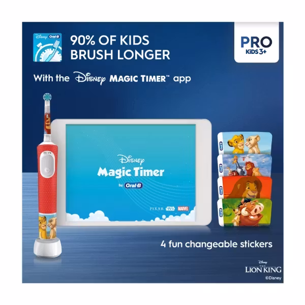 Oral-B Vitality Pro Kids Eltandborste Lion King