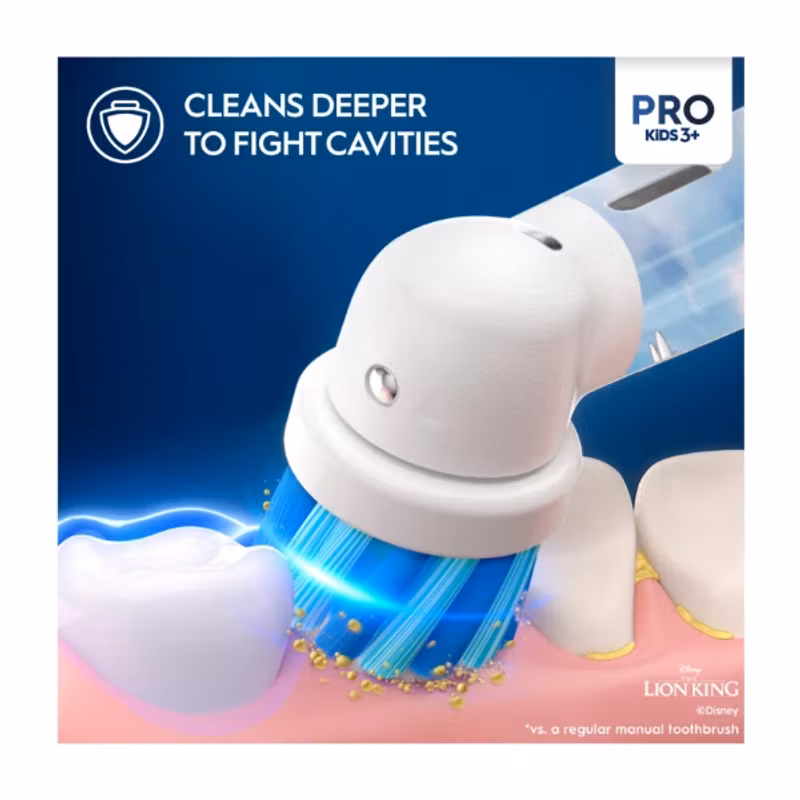 Oral-B Vitality Pro Kids Eltandborste Lion King
