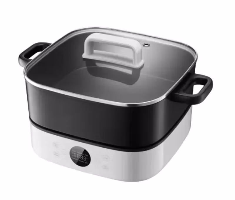 Xiaomi Multifunktionel Hot Pot Cooker 6 liter Svart