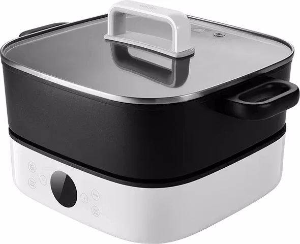 Xiaomi Multifunktionel Hot Pot Cooker 6 liter Svart