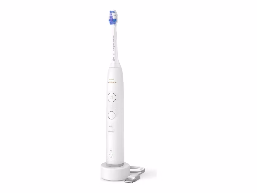 Philips Sonicare 6100 series HX7400 Eltandborste Vit