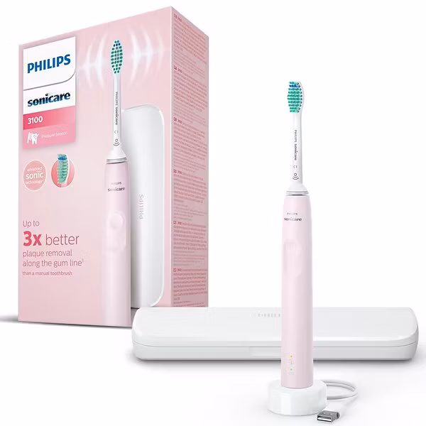 Philips Sonicare 3100 series HX3673 Eltandborste Rosa