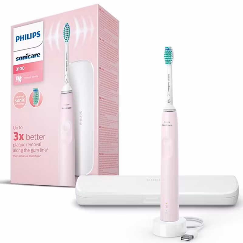 Philips Sonicare 3100 series HX3673 Eltandborste Rosa