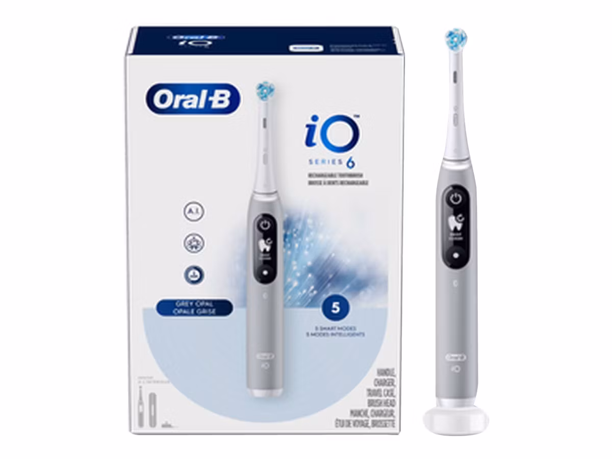 Oral-B iO Series 6 Eltandborste Grå