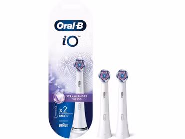 Oral-B iO Series Radiant White Tandborsthuvuden 2.pack Vit